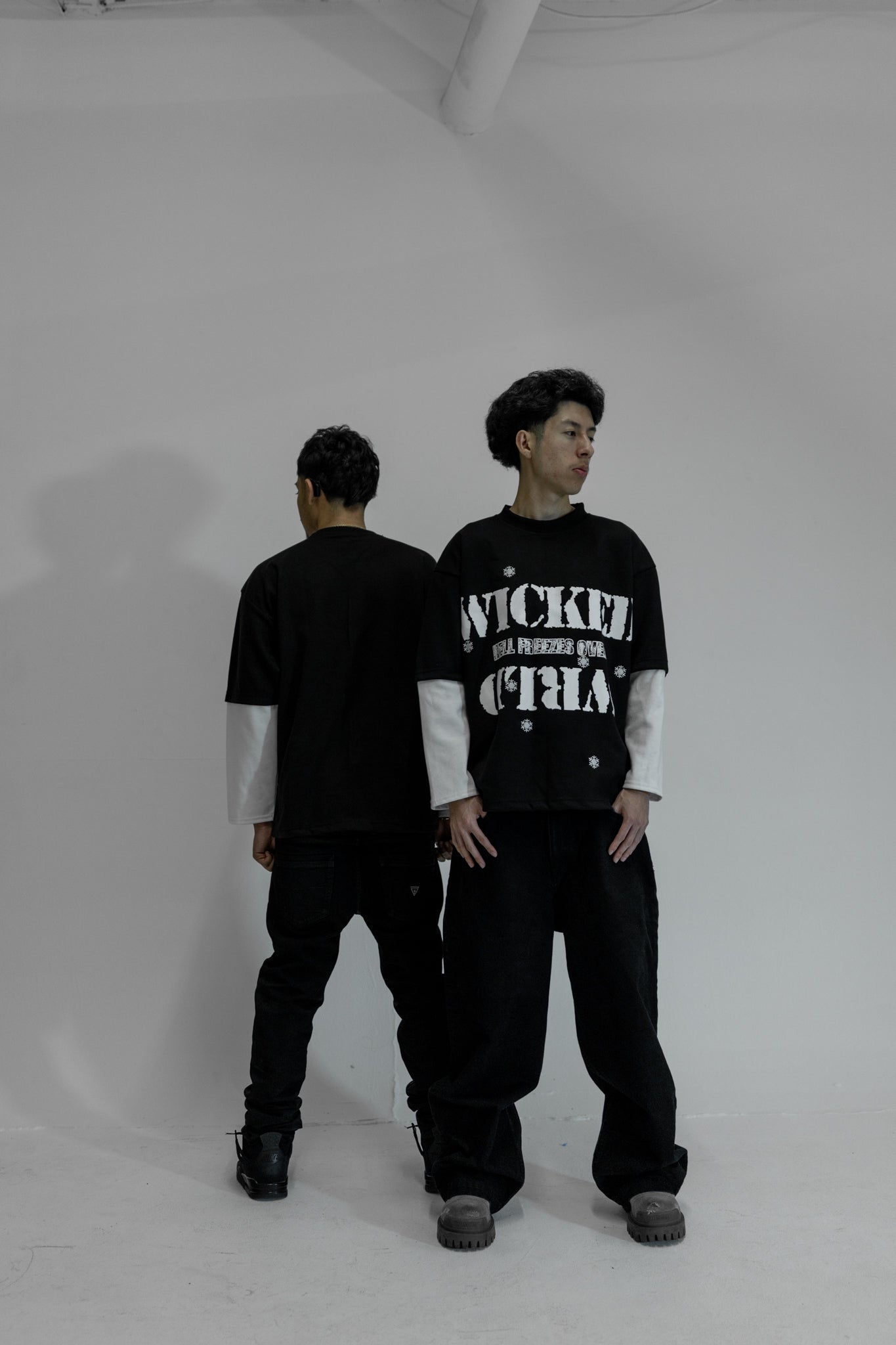 "WICKED" Double Layered Tee